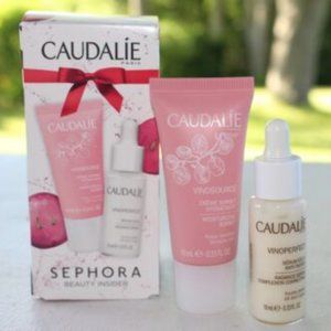 SEPHORA - Caudalie Vinosource Sorbet Vinoperfect Serum Birthday Travel Set - NIB
